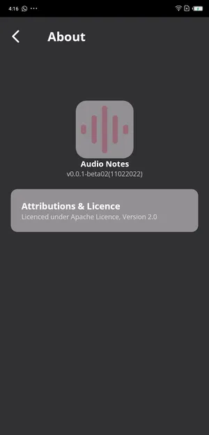 Audio Notes